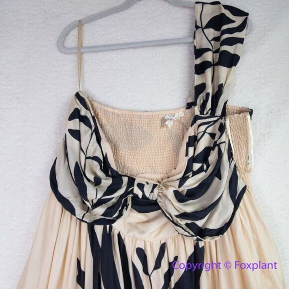 New! Anthropologie Let Me Be One-Shoulder Maxi Dress, 1X - Picture 4 of 16